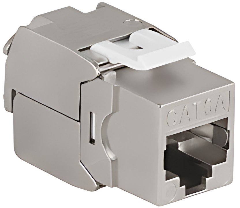 LogiLink Connecteur Keystone cat.6A, classe EA, blindé