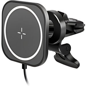 LogiLink Support magnétique de smartphone pour voiture, noir