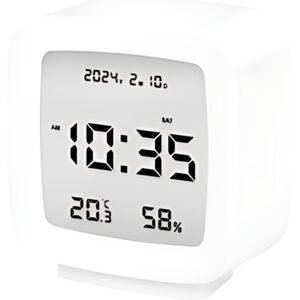 LogiLink Réveil digital, blanc