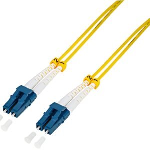 LogiLink Câble patch fibre optique, 2x Duplex LC, OS2, 50 m