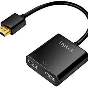 LogiLink Répartiteur HDMI 4K/60 Hz HDMI, downscaler, 2 ports