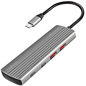 Hub ultra-mince LogiLink USB 3.2, 7 ports, 2x USB-A, 5x USB-C