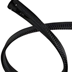 Tuyau de câble LogiLink avec fermeture éclair, 5,0 m, noir