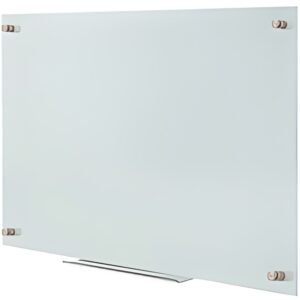 LogiLink Tableau magnétique en verre, (L)600x(H)450mm, blanc
