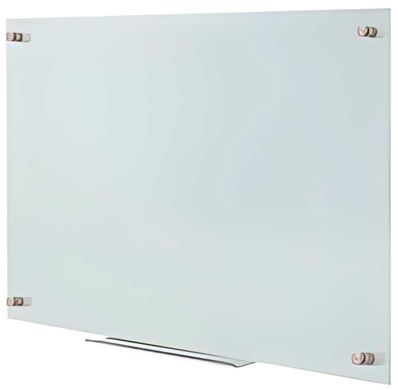 LogiLink Tableau magnétique en verre, (L)600x(H)450mm, blanc