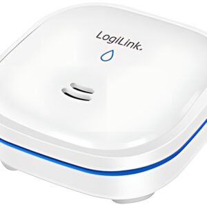 LogiLink Détecteur de fuite d'eau, alarme: env. 85 dB, blanc