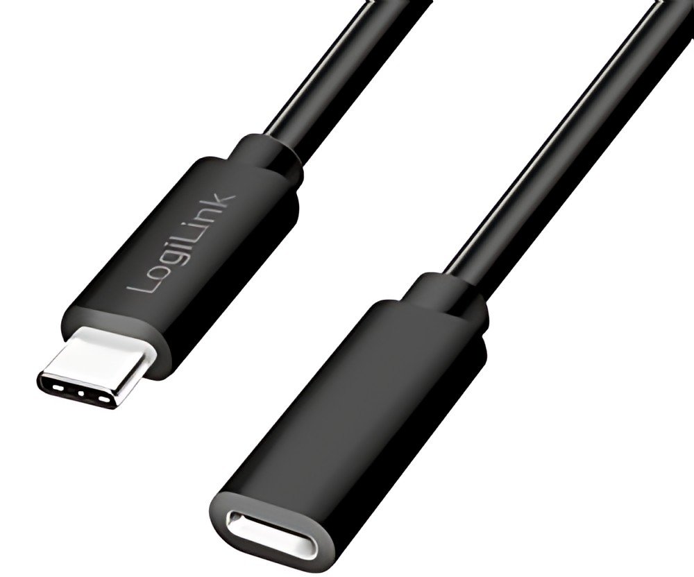 LogiLink Rallonge USB 2.0, 2 m, noir