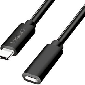 LogiLink Rallonge USB 2.0, 3 m, noir