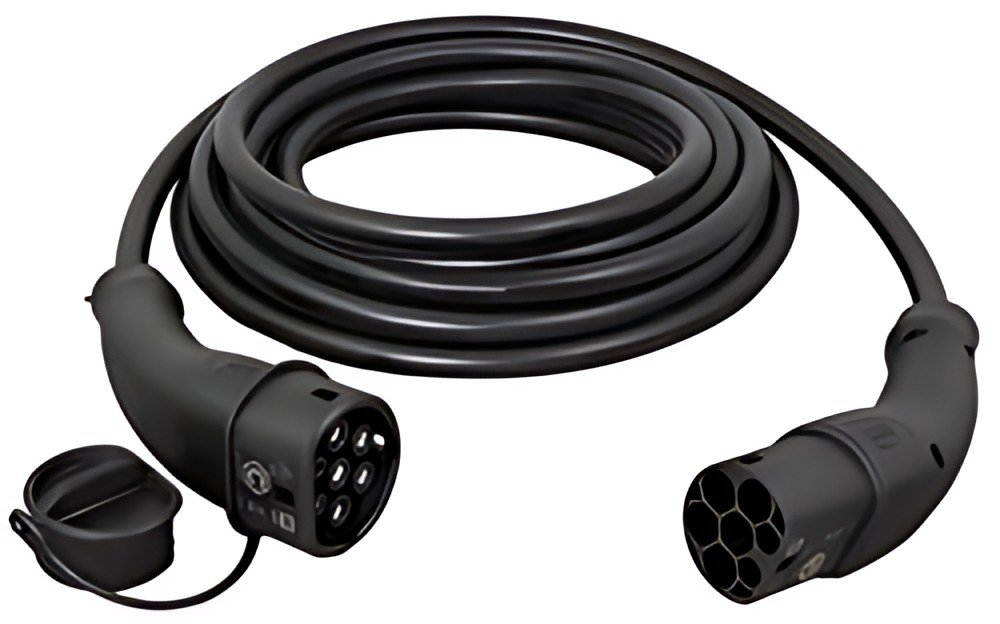 HARTING Câble de charge véhicule électrique type 2, 11 kW