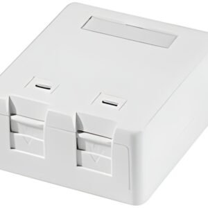 LogiLink Boîtier en saillie pour modules Keystone, 1 port
