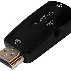 Adaptateur graphique LogiLink HDMI - VGA, noir