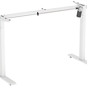LogiLink Piètement de bureau, électrique, blanc