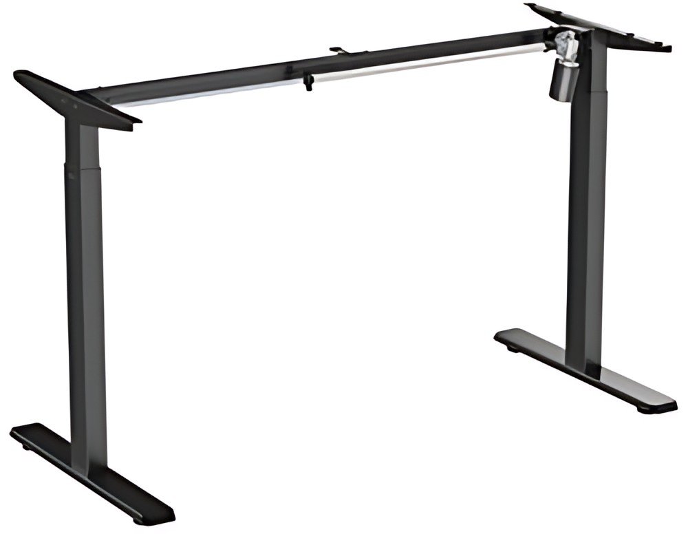LogiLink Piètement de bureau, électrique, noir