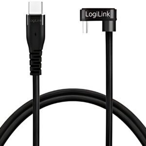 LogiLink Câble USB 2.0, USB-C mâle - USB-C mâle, 2,0 m, noir