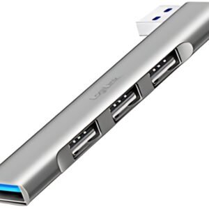 LogiLink Hub USB 3.0 Ultraslim, 4 ports, boîtier aluminium
