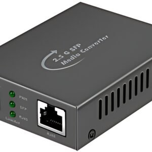 LogiLink Convertisseur média 2,5 Gigabit, RJ45/SFP, noir