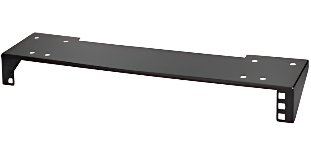 LogiLink Rack 19" pour montage sous table/mural, 1 U, noir