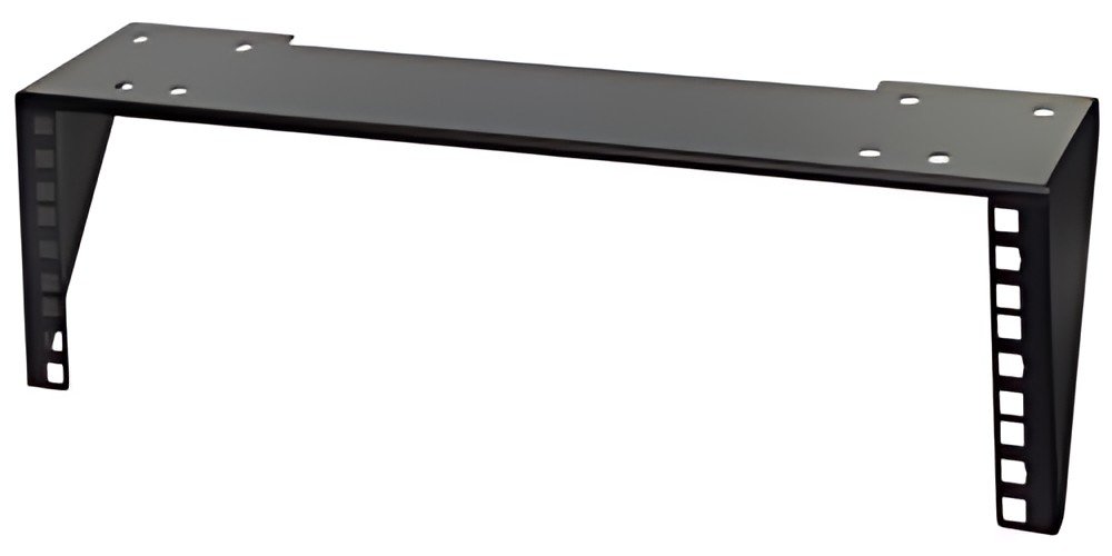 LogiLink Rack 19" pour montage sous table/mural, 3 U, noir