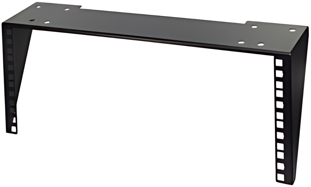 LogiLink Rack 19" pour montage sous table/mural, 4 U, noir