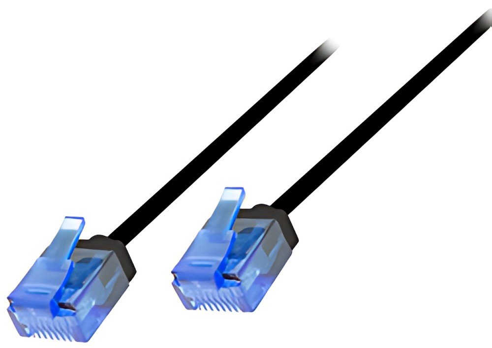 LogiLink Câble patch Slim Ultra-Flex, cat. 6A, U/UTP, 7 m