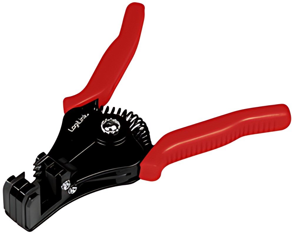 Pince à dénuder LogiLink pour câble PV de module solaire, rouge
