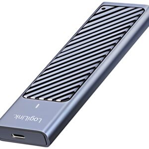 LogiLink Boîtier USB 3.2 Gen 2x2 pour M2 NVMe & SATA SSD