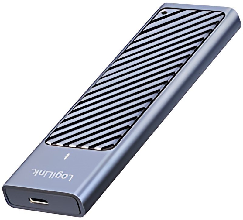 LogiLink Boîtier USB 3.2 Gen 2x2 pour M2 NVMe & SATA SSD