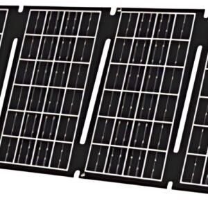 LogiLink Panneau solaire, 15 watts, pliable, USB-A/USB-C