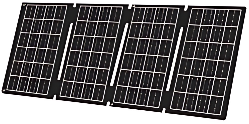LogiLink Panneau solaire, 15 watts, pliable, USB-A/USB-C
