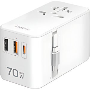 Adaptateur de voyage universel LogiLink (EU/AUS/US/UK), 70 watts
