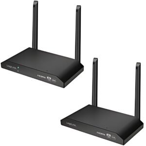 LogiLink Kit amplificateur HDMI Wireless KVM, 4K/60Hz, 150 m
