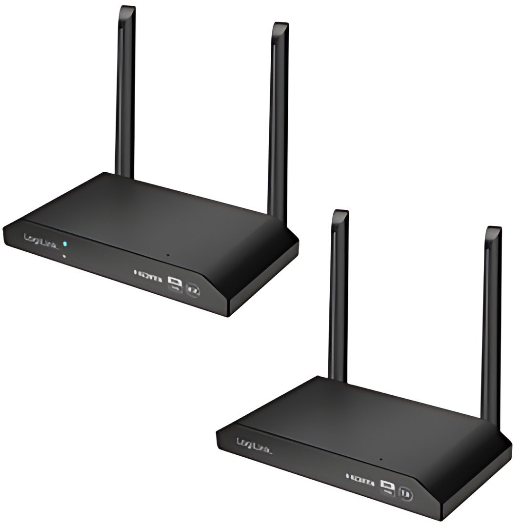 LogiLink Kit amplificateur HDMI Wireless KVM, 4K/60Hz, 150 m