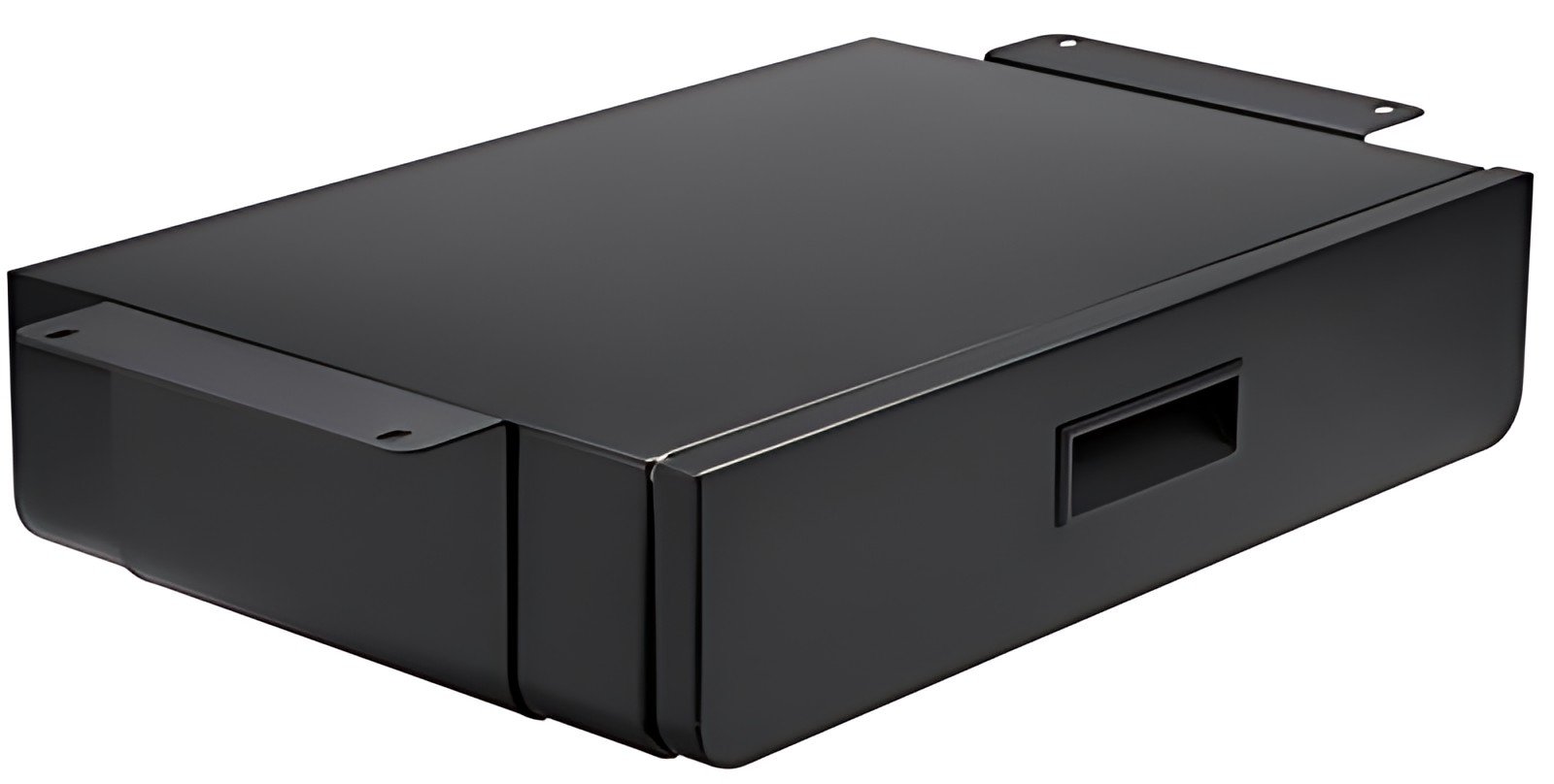 LogiLink Tiroir de bureau sous table, noir