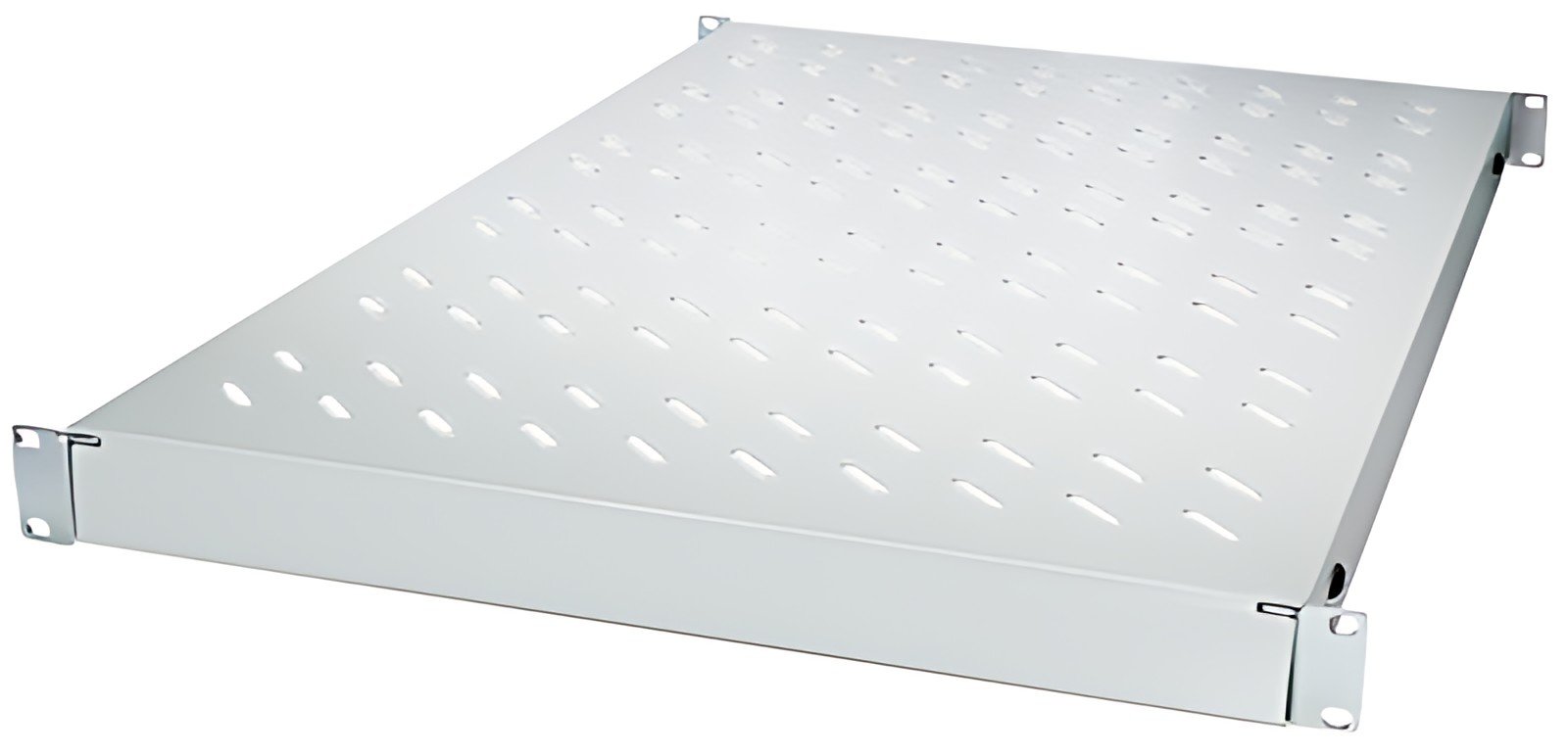 Etagère LogiLink 19", 1 U, réglable, (P)570 mm, gris