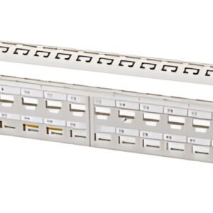Panneau de brassage LogiLink Keystone 19", non équipé, 48 ports