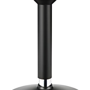 Tabouret assis-debout LogiLink, réglable en hauteur, noir/orange