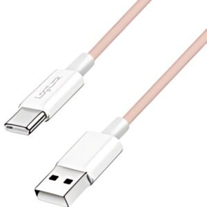 LogiLink Câble USB 2.0, USB-A - USB-C, 1,5 m, rose