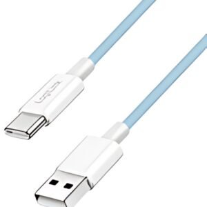 LogiLink Câble USB 2.0, USB-A - USB-C, 0,5 m, bleu