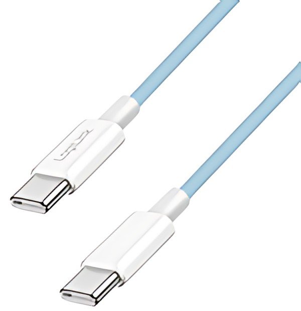 LogiLink Câble USB 2.0, USB-C - USB-C, 0,5 m, bleu