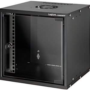LogiLink Coffret mural 10" SoHo, monté, 4 U, noir