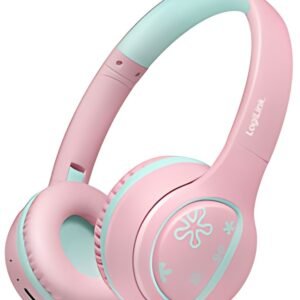 LogiLink Casque audio BT 5.4 MUSIC BUDDIES, rose
