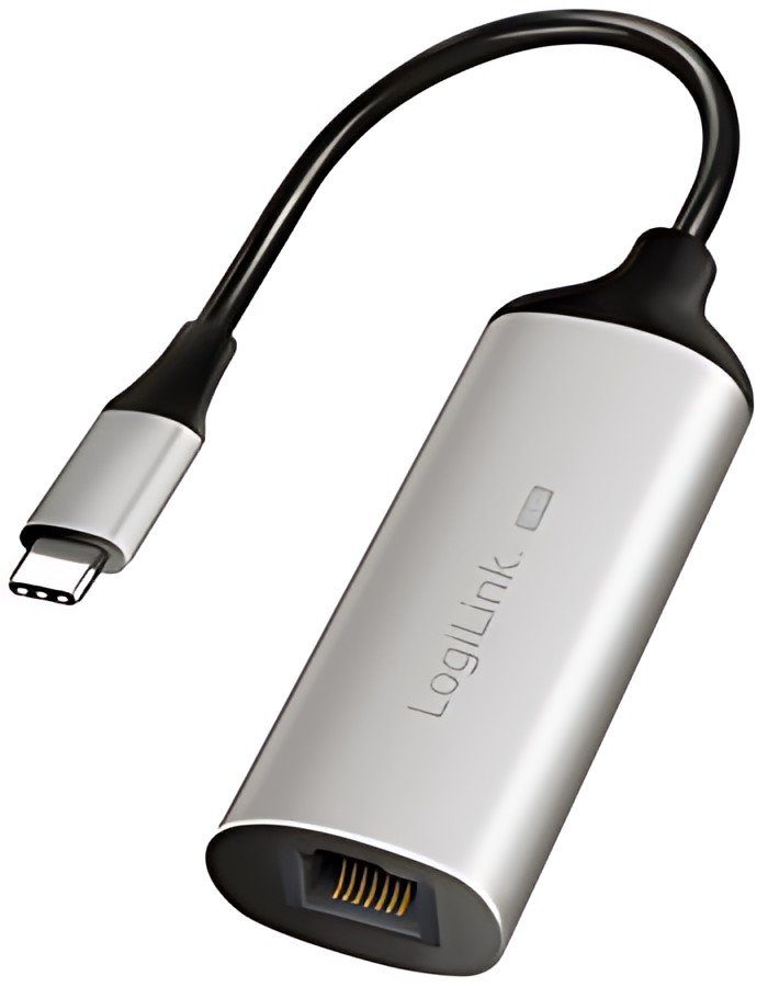 LogiLink Adaptateur Gigabit Ethernet USB 3.2, en aluminium