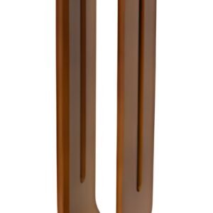 LogiLink Support pour casque audio, marron/argent