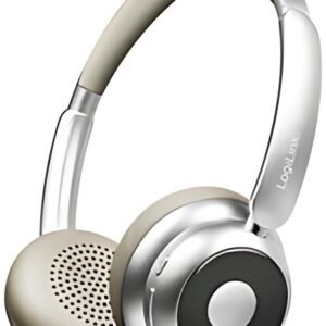 LogiLink Casque audio BT 6.0 AuraSolo, bluetooth, argent