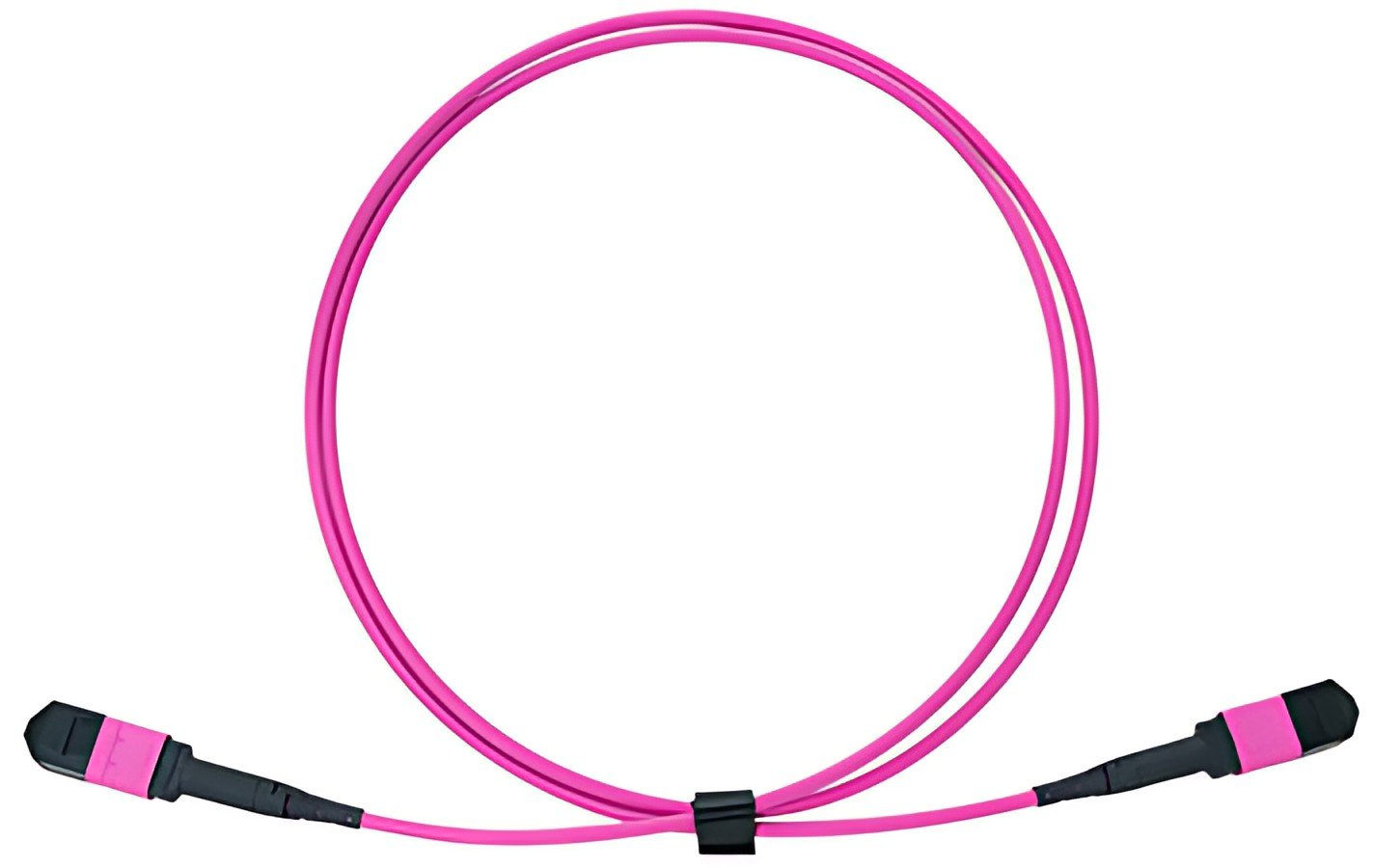 LogiLink Câble patch MPO, 12 fibres, Multimode, OM4, 7,5 m