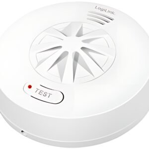 LogiLink Détecteur de chaleur, alarme: env. 85 dB, blanc
