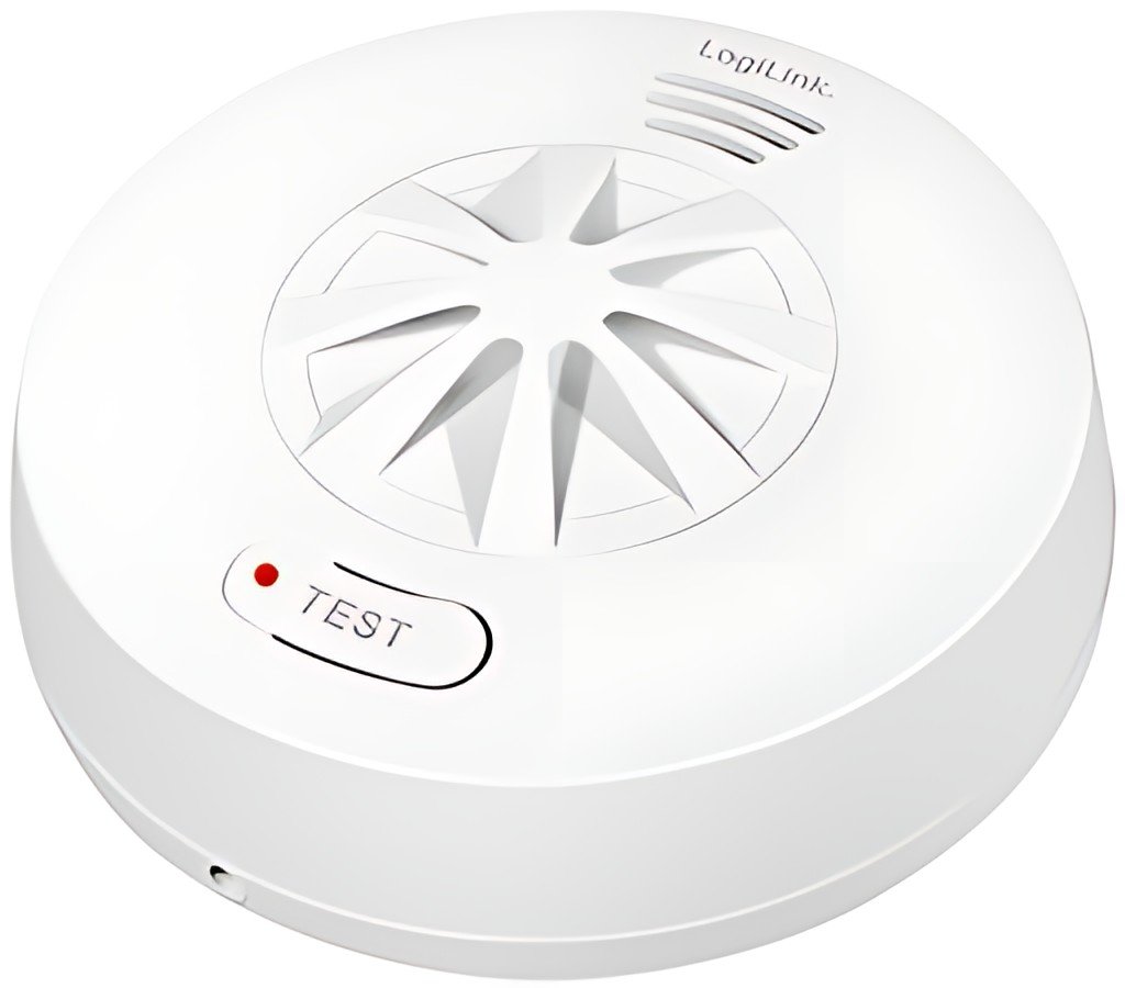 LogiLink Détecteur de chaleur, alarme: env. 85 dB, blanc