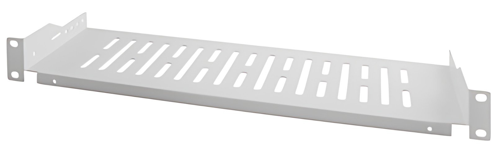 Etagère LogiLink 19", 1 U, installation fixe, (D)300 mm, gris