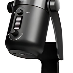 LogiLink USB Mikrofon mit RGB-Licht, Cardioid, schwarz