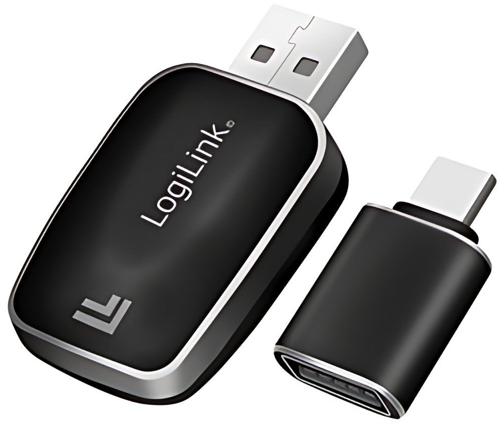 LogiLink Adaptateur auto BT 5.0, compatible bluethooth, noir